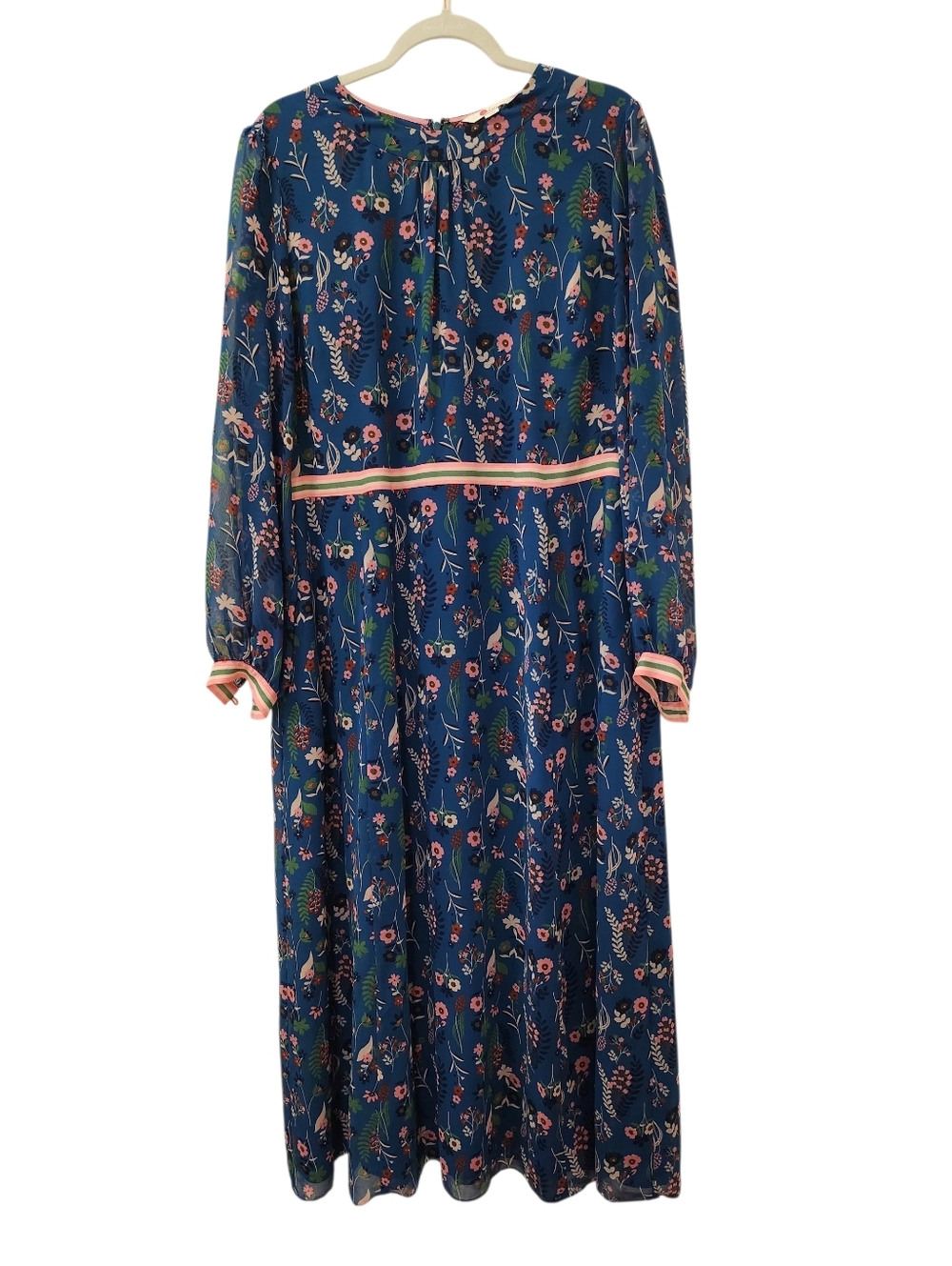 Boden Ellen Floral Maxi Dress  Baltic Botany floral print Size 16 - Picture 6 of 16